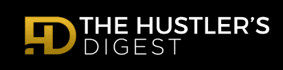 Stylish logo for The Hustler's Digest