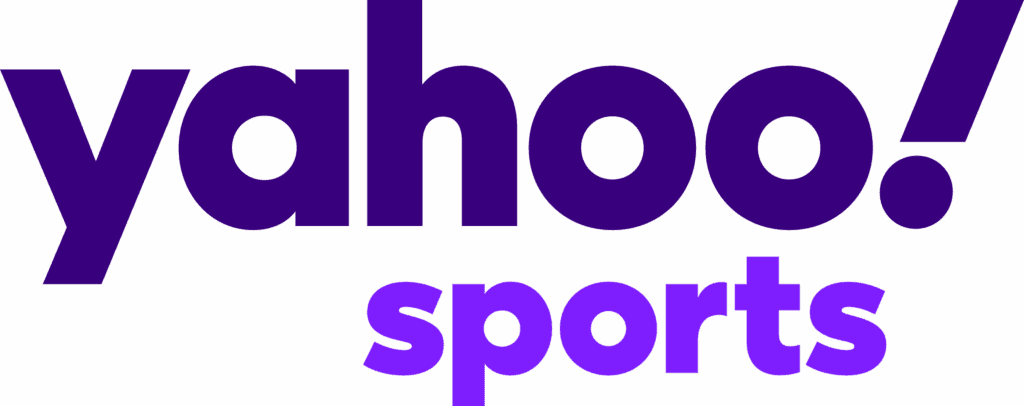 Yahoo Sports logo in purple